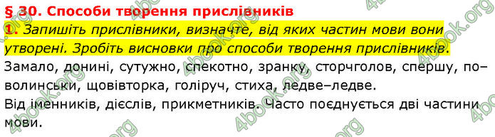 ГДЗ Українська мова 7 клас Голуб (2024)