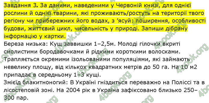 ГДЗ Зошит Пізнаємо природу 6 клас Коршевнюк