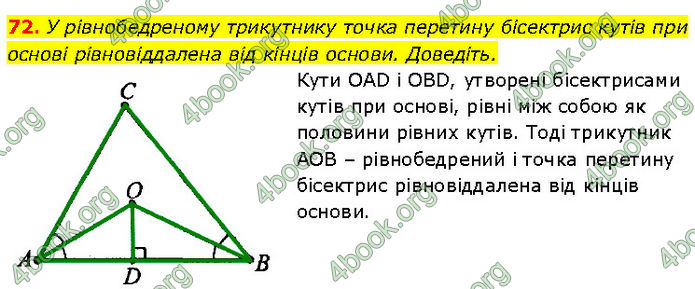 ГДЗ Геометрія 7 клас Бурда