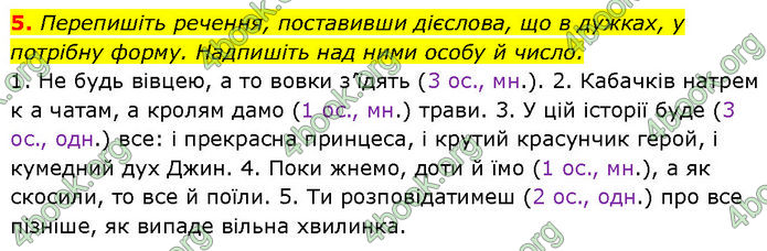 ГДЗ Українська мова 7 клас Авраменко