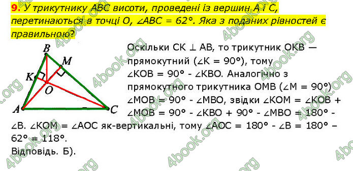 ГДЗ Геометрія 7 клас Мерзляк (2024)