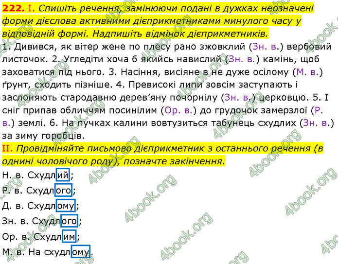 ГДЗ Українська мова 7 клас Заболотний (2024)