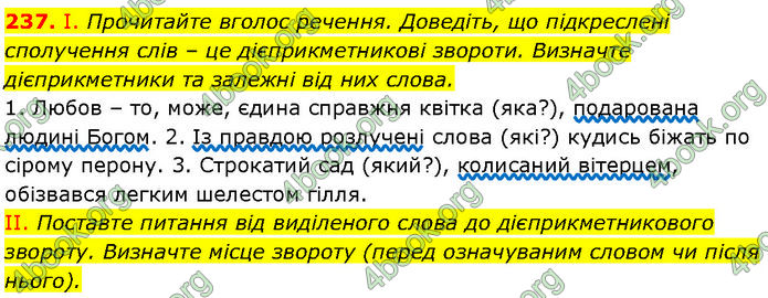 ГДЗ Українська мова 7 клас Заболотний (2024)