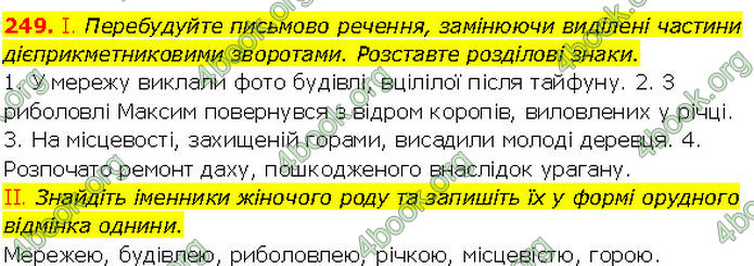 ГДЗ Українська мова 7 клас Заболотний (2024)