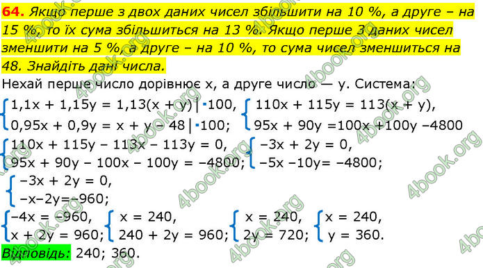 ГДЗ Алгебра 7 клас Істер (2024)