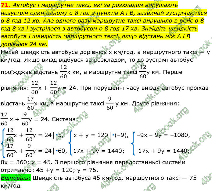 ГДЗ Алгебра 7 клас Істер (2024)