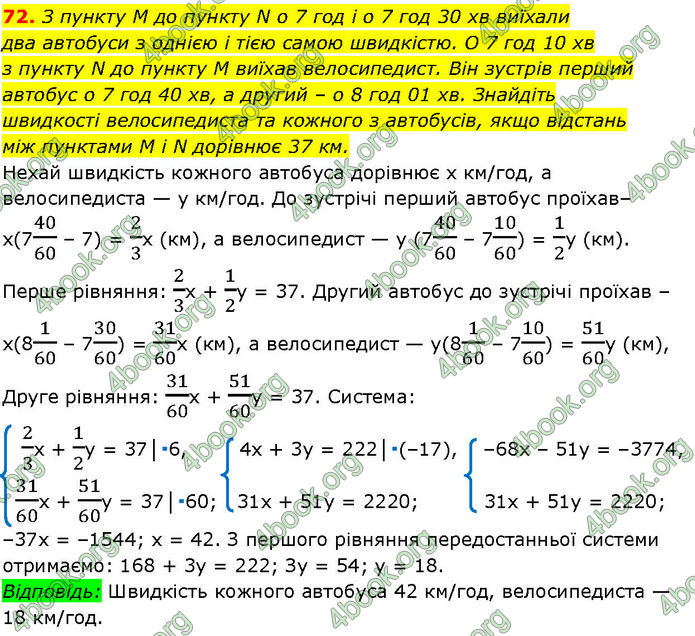 ГДЗ Алгебра 7 клас Істер (2024)