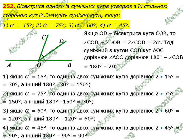 ГДЗ Геометрія 7 клас Бурда