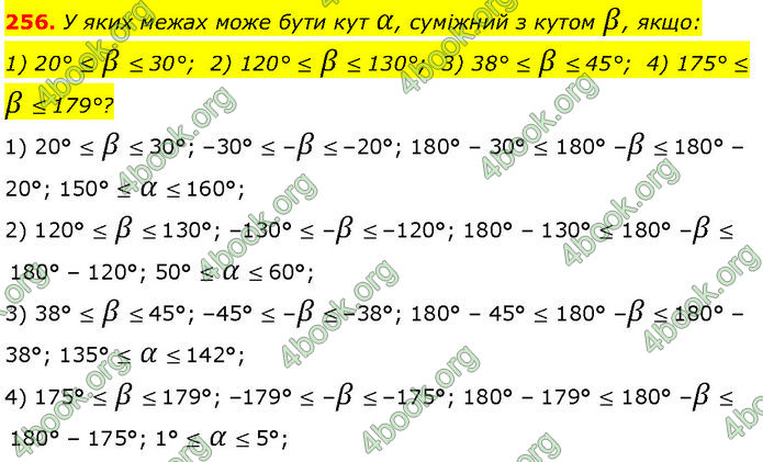 ГДЗ Геометрія 7 клас Бурда