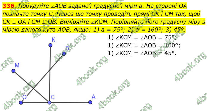 ГДЗ Геометрія 7 клас Бурда