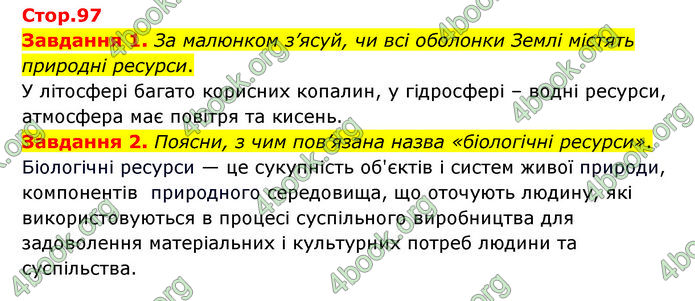 ГДЗ Пізнаємо природу 6 клас Коршевнюк