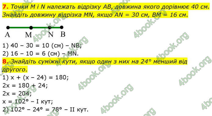 ГДЗ зошит самостійні Геометрія 7 клас Істер