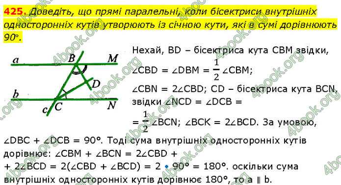 ГДЗ Геометрія 7 клас Бурда