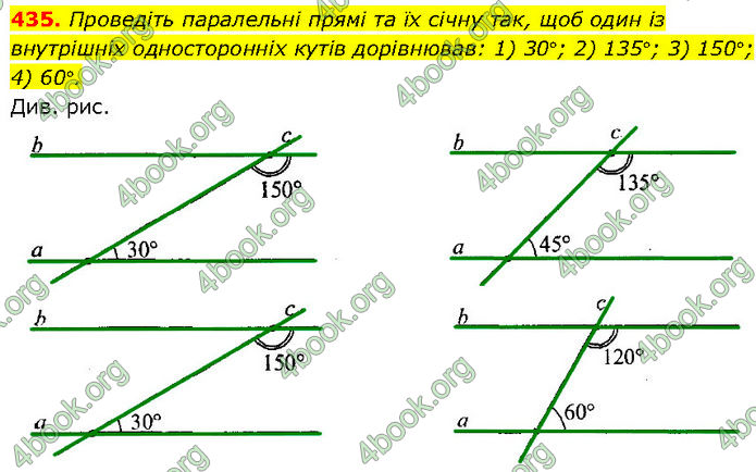 ГДЗ Геометрія 7 клас Бурда