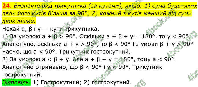 ГДЗ Геометрія 7 клас Істер (2024)