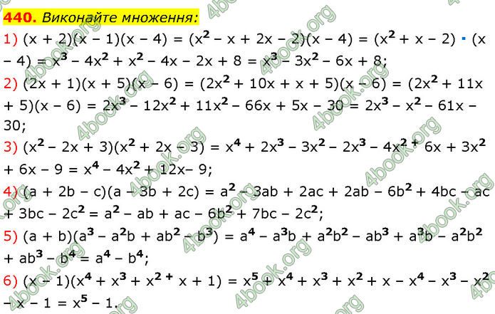 ГДЗ Алгебра 7 клас Мерзляк (2024)