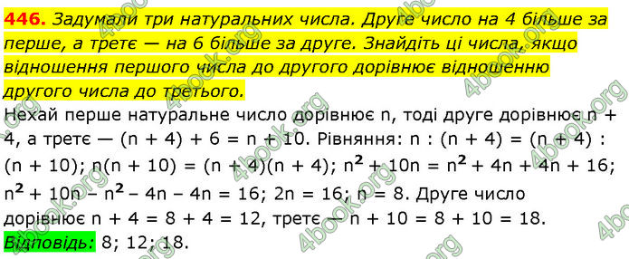 ГДЗ Алгебра 7 клас Мерзляк (2024)