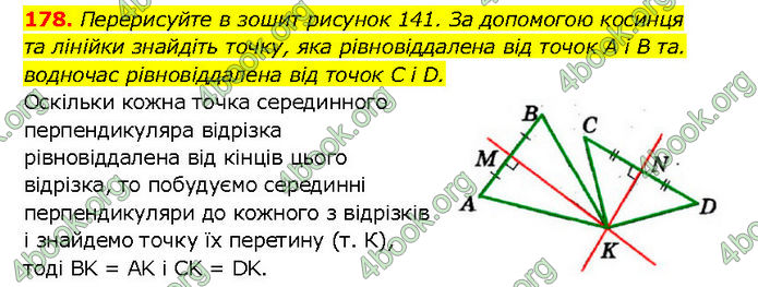 ГДЗ Геометрія 7 клас Мерзляк (2024)