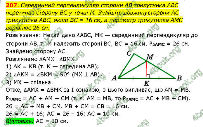 ГДЗ Геометрія 7 клас Мерзляк (2024)