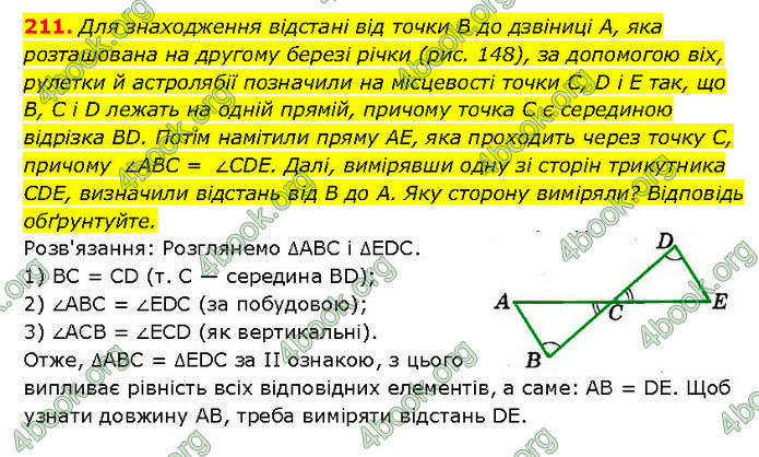 ГДЗ Геометрія 7 клас Мерзляк (2024)