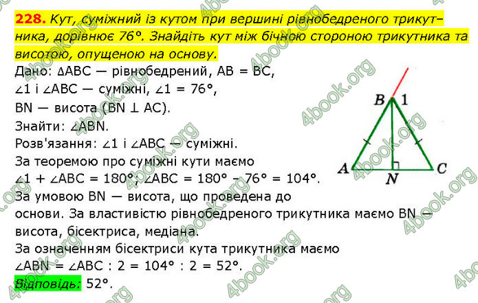 ГДЗ Геометрія 7 клас Мерзляк (2024)