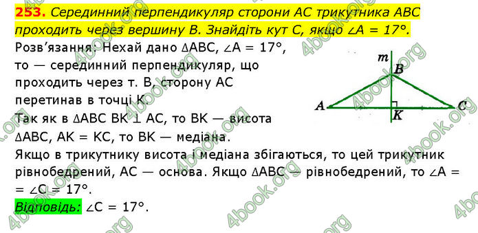 ГДЗ Геометрія 7 клас Мерзляк (2024)