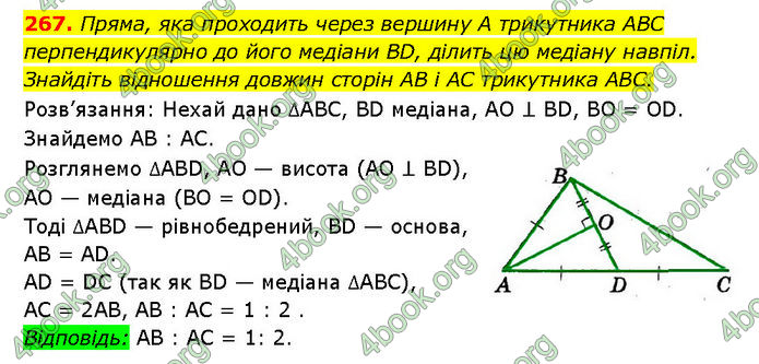 ГДЗ Геометрія 7 клас Мерзляк (2024)