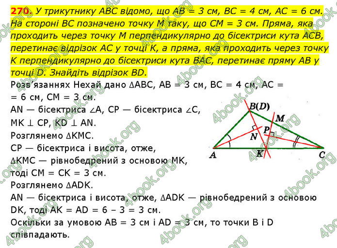 ГДЗ Геометрія 7 клас Мерзляк (2024)