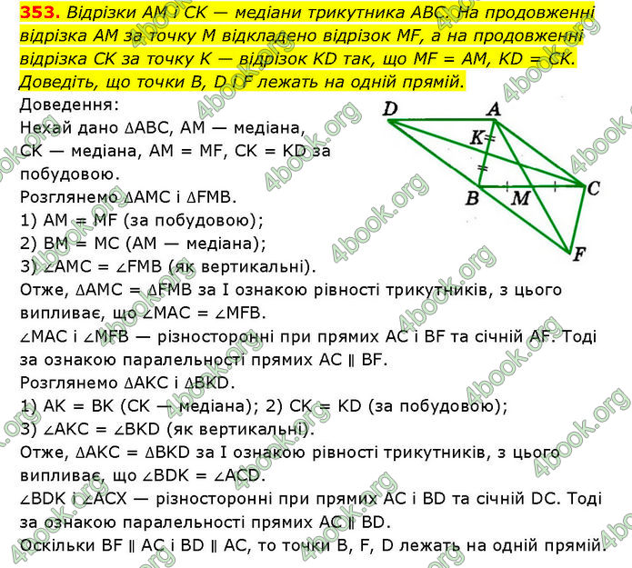 ГДЗ Геометрія 7 клас Мерзляк (2024)