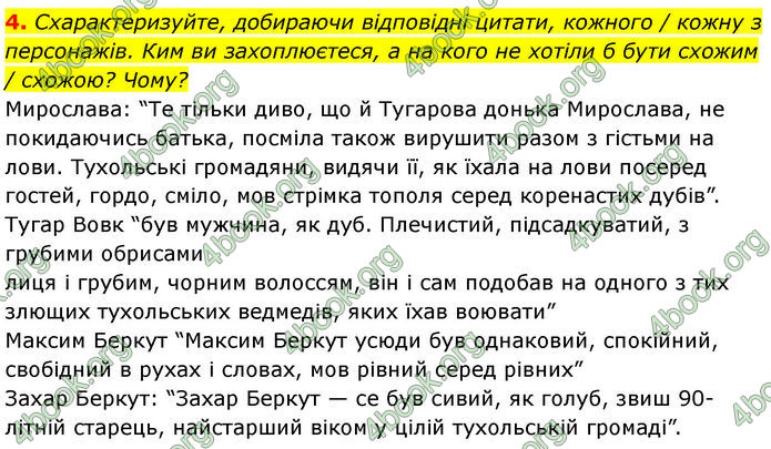 ГДЗ Українська література 7 клас Калинич