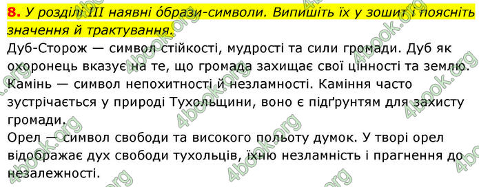 ГДЗ Українська література 7 клас Калинич