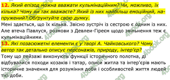 ГДЗ Українська література 7 клас Калинич