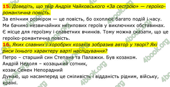 ГДЗ Українська література 7 клас Калинич