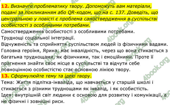 ГДЗ Українська література 7 клас Калинич