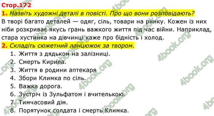 ГДЗ Українська література 7 клас Калинич