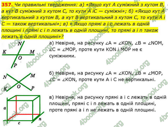 ГДЗ Геометрія 7 клас Бевз (2024)