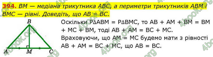 ГДЗ Геометрія 7 клас Бевз (2024)