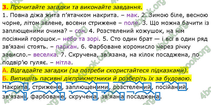 ГДЗ Українська мова 7 клас Авраменко