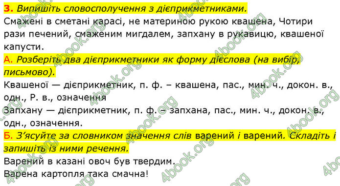 ГДЗ Українська мова 7 клас Авраменко