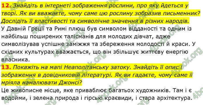 ГДЗ Зарубіжна література 7 клас Ніколенко