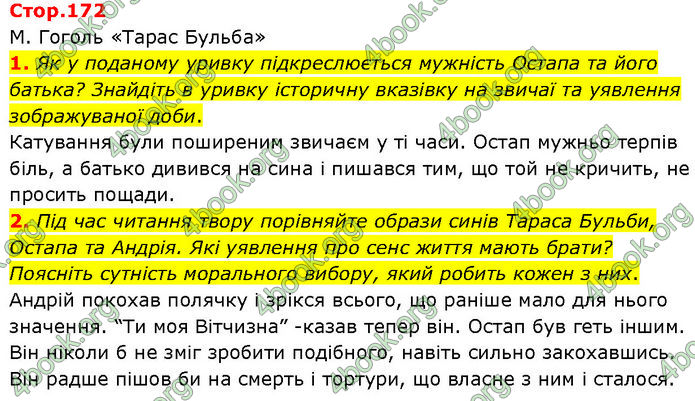 ГДЗ Зарубіжна література 7 клас Волощук