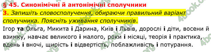 ГДЗ Українська мова 7 клас Голуб (2024)