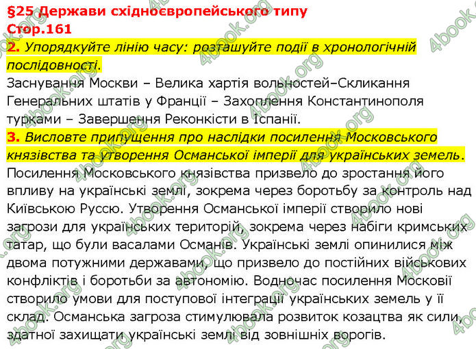 ГДЗ Всесвітня історія 7 клас Щупак (2024)