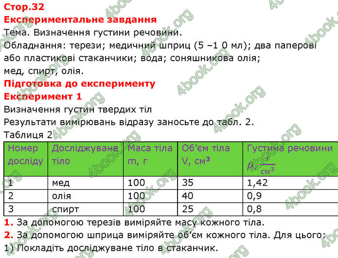 ГДЗ Зошит Фізика 7 клас Божинова (2024)