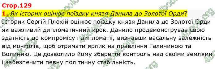 ГДЗ Історія України 7 клас Щупак (2024)