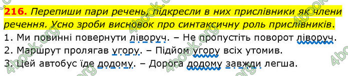 ГДЗ Українська мова 7 клас Онатій