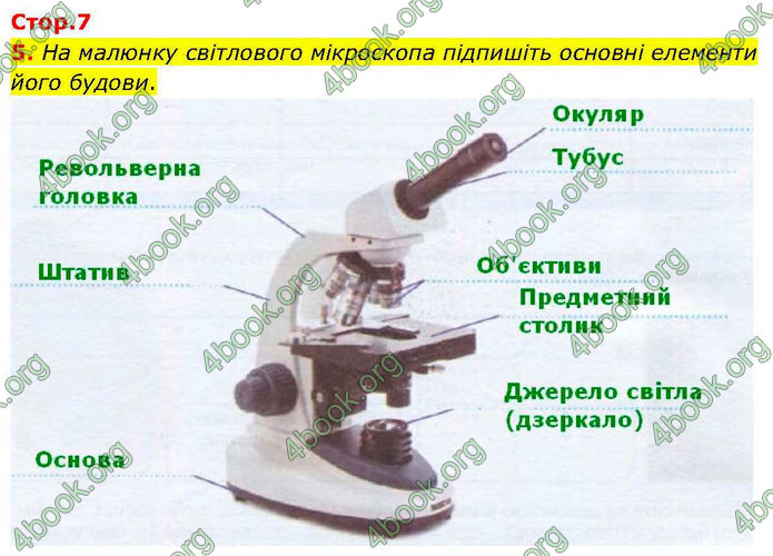 ГДЗ зошит Біологія 7 клас Кулініч