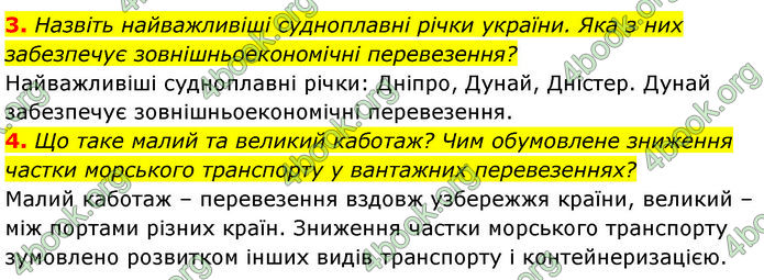 ГДЗ Географія 9 клас Довгань