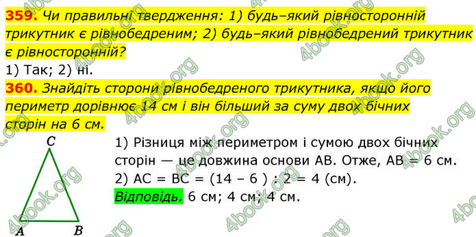 ГДЗ Геометрія 7 клас Істер (2024)