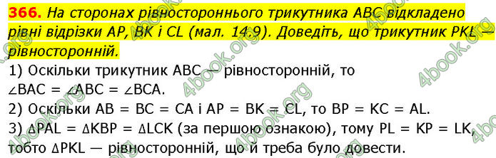 ГДЗ Геометрія 7 клас Істер (2024)